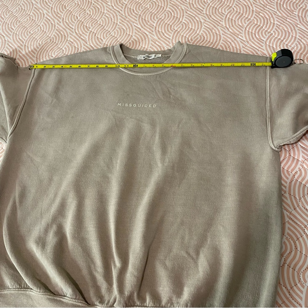 Missguided Basic Mg Sweat Oversized Sweatshirt L … - image 7